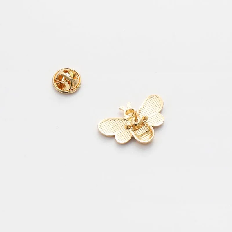 DIY Bee and Daisy Brooch Metal Pin Flower Lapel Badge Fashion Accessories for Clothes Bags Shoes