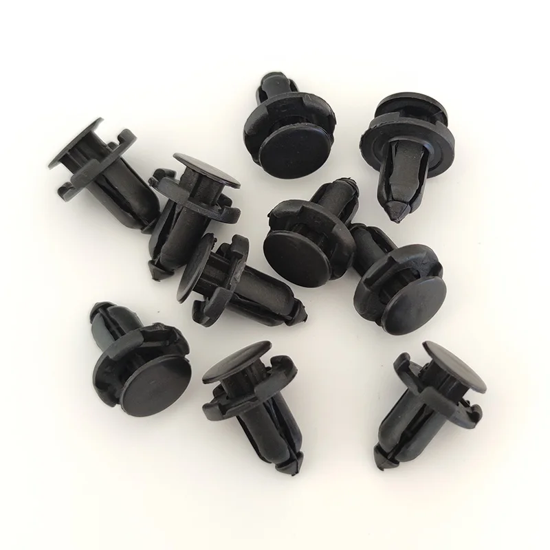 50Pcs Zapięcie do zderzaka samochodowego 9mm Nit ustalający Push Cover Błotnik Panel wykończeniowy drzwi samochodu Klips MR 200300   dla Mitsubishi Honda Nissan