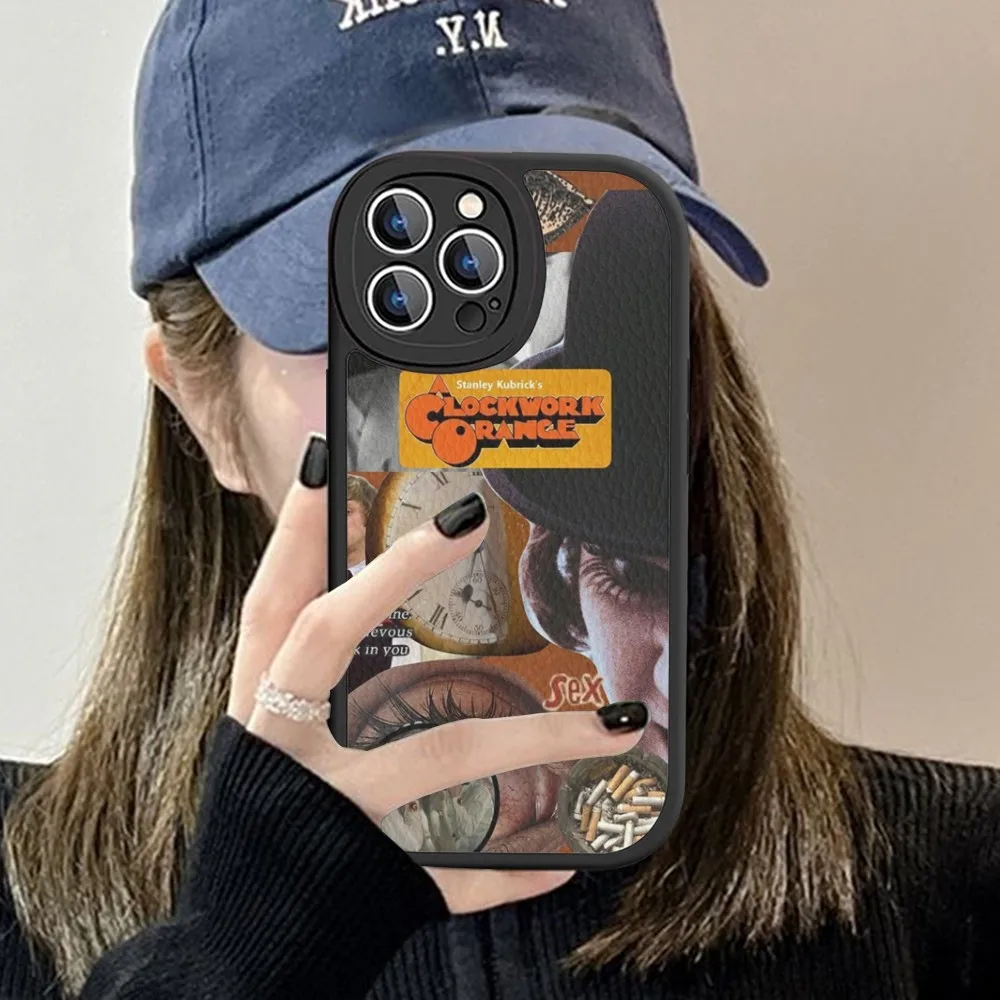 A Clockwork Orange Phone Case Hard Leather For iPhone 14 13 12 Mini 11 14 Pro Max Xs X Xr 7 8 Plus Fundas image 6