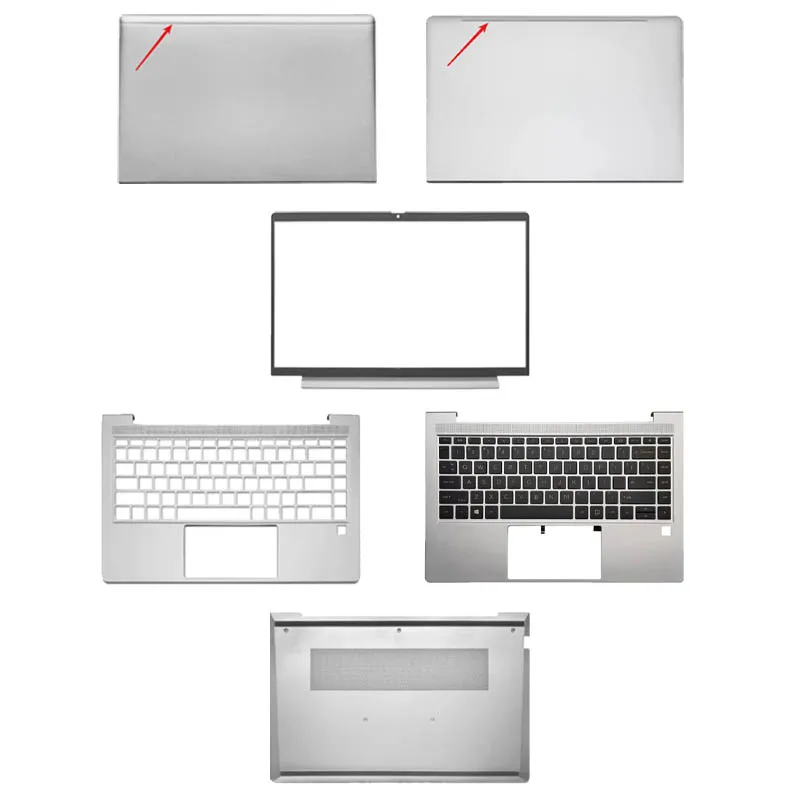 New For HP Probook 440 445R G8 G9 HSN-Q31C ZHAN 66 Pro 14 G4 Laptop LCD Back Cover /Front Bezel/US Keyboard Palmrest/Bottom Case