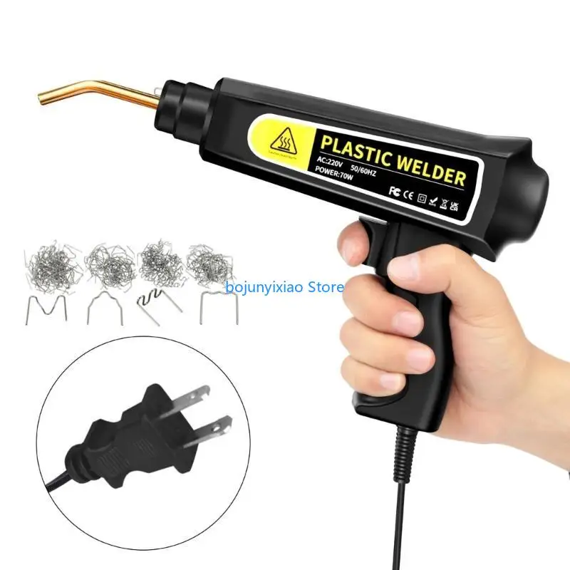 

900B Convenient Plastic Welding Fast Heats Up, 4 Shapes/200pcs Hot Staple