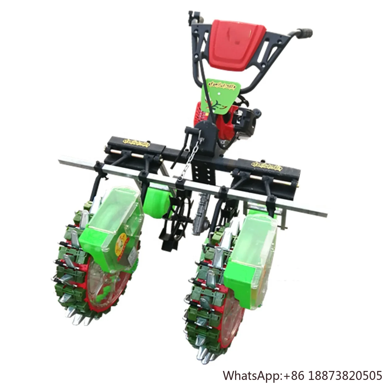 manual seeder hand sower farming equipment 2 row gasoline maize fertilizer applicators cheap planter with fertilizer