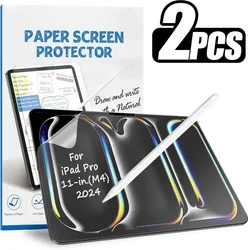 Paper Films for iPad Pro 11 13 2024 Paper Feel Screen Protector Write Drawing on Paper Matte Film For iPad Pro 2024 M4 11 13inch