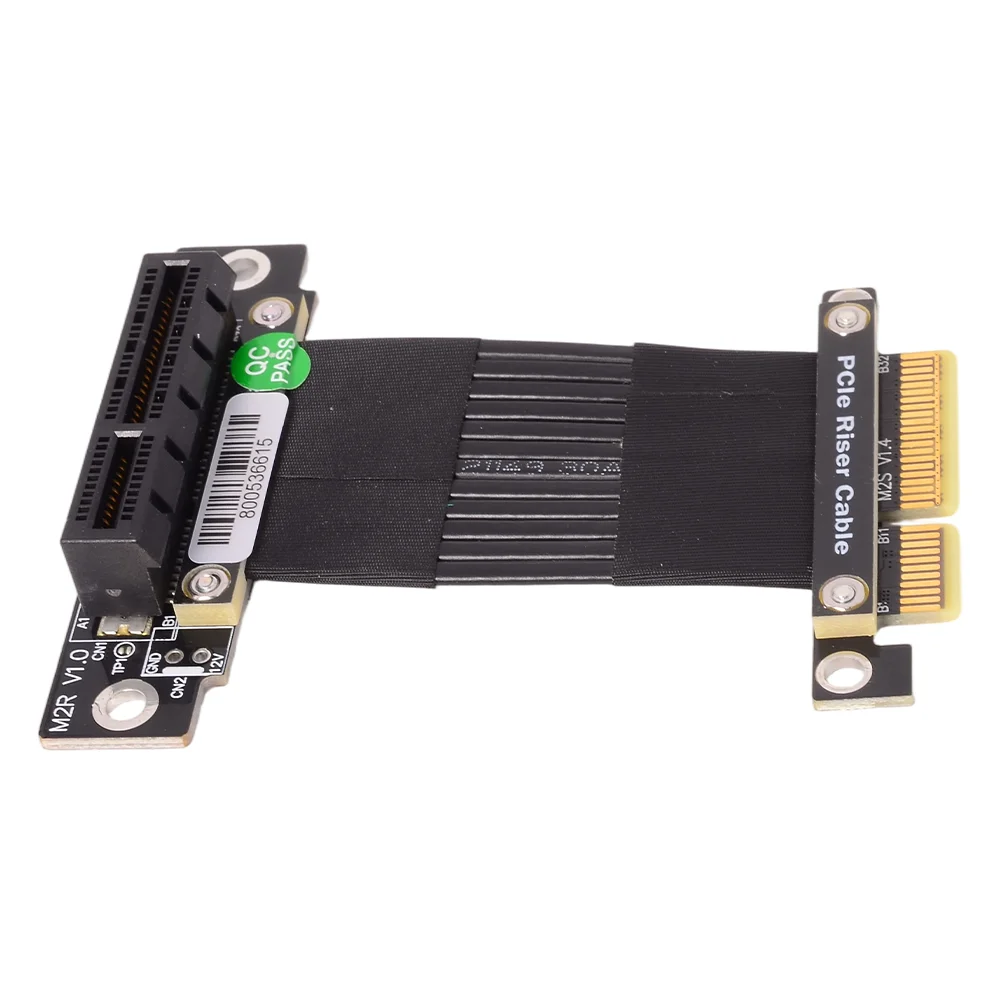 ADT PCI-E 3.0 /4.0 X4 to X4 延長ケーブル PCI Express 4x ライザーケーブル エクステンダー コンバーター アダプター キャプチャーカード (NVMe SSD USB対応)