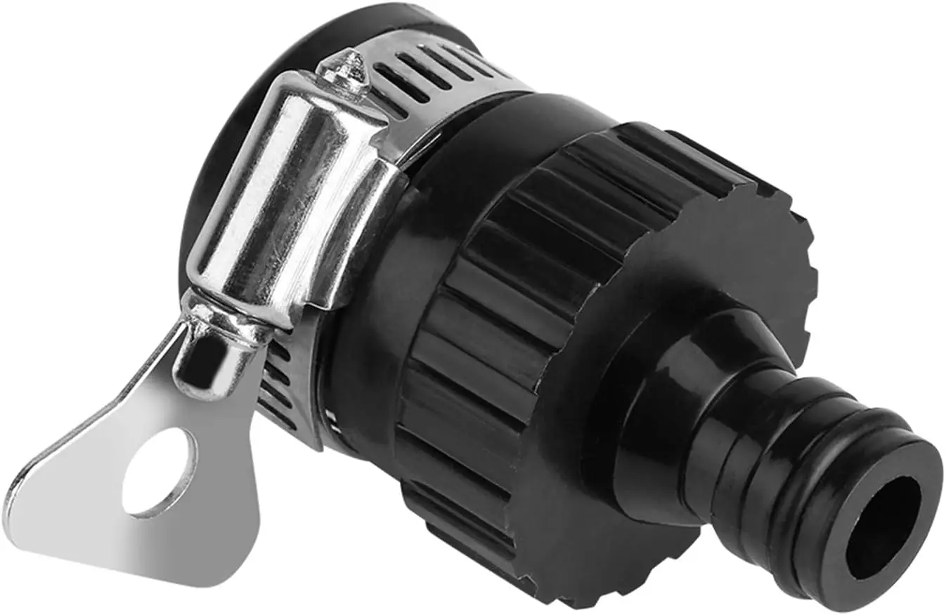 2 قطعة محول صنبور المياه العالمي المتين تركيب خرطوم بلاستيكي توصيل سريع المناسب الحنفية لغسيل السيارات حديقة الري #2