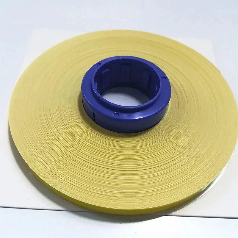 Yellow Core Label Tape TM-1112Y For Electronic Lettering Machine Cable Marker ID Printer MK2100 M-1STD MK2500/1100 M-1PRO MK2000