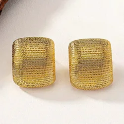 Retro Geometric Cute Earrings For Women Girls Gold-plated Holiday OL Sporty Fashion Jewelry Ear Accessories CE208