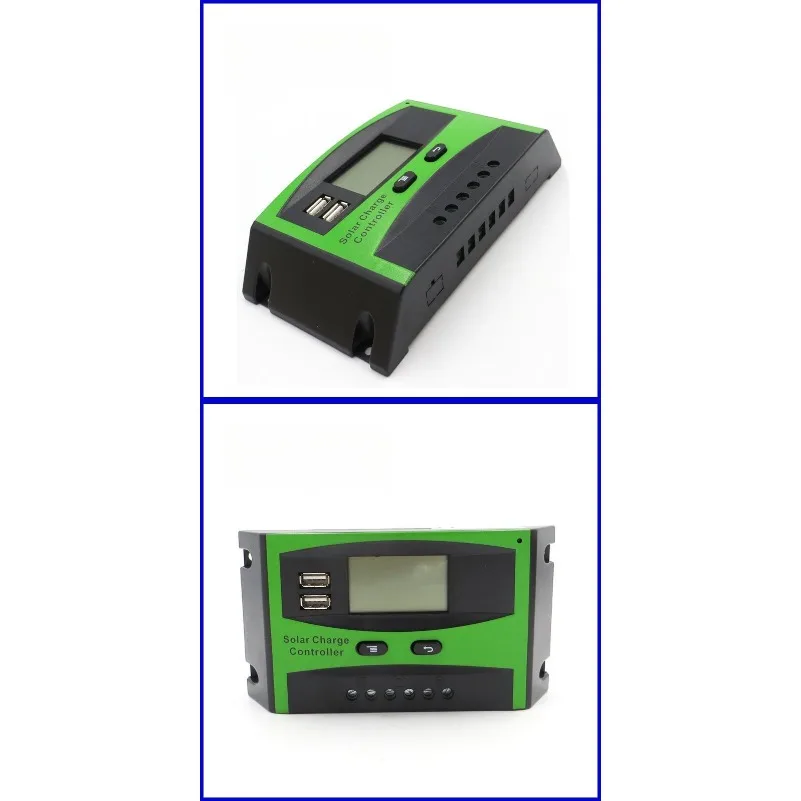 LD2410 LD2530 Solar Charge Controller 10A~80A PV Street Light Regulator 12V 24V Intelligent Automatic Voltage Identification