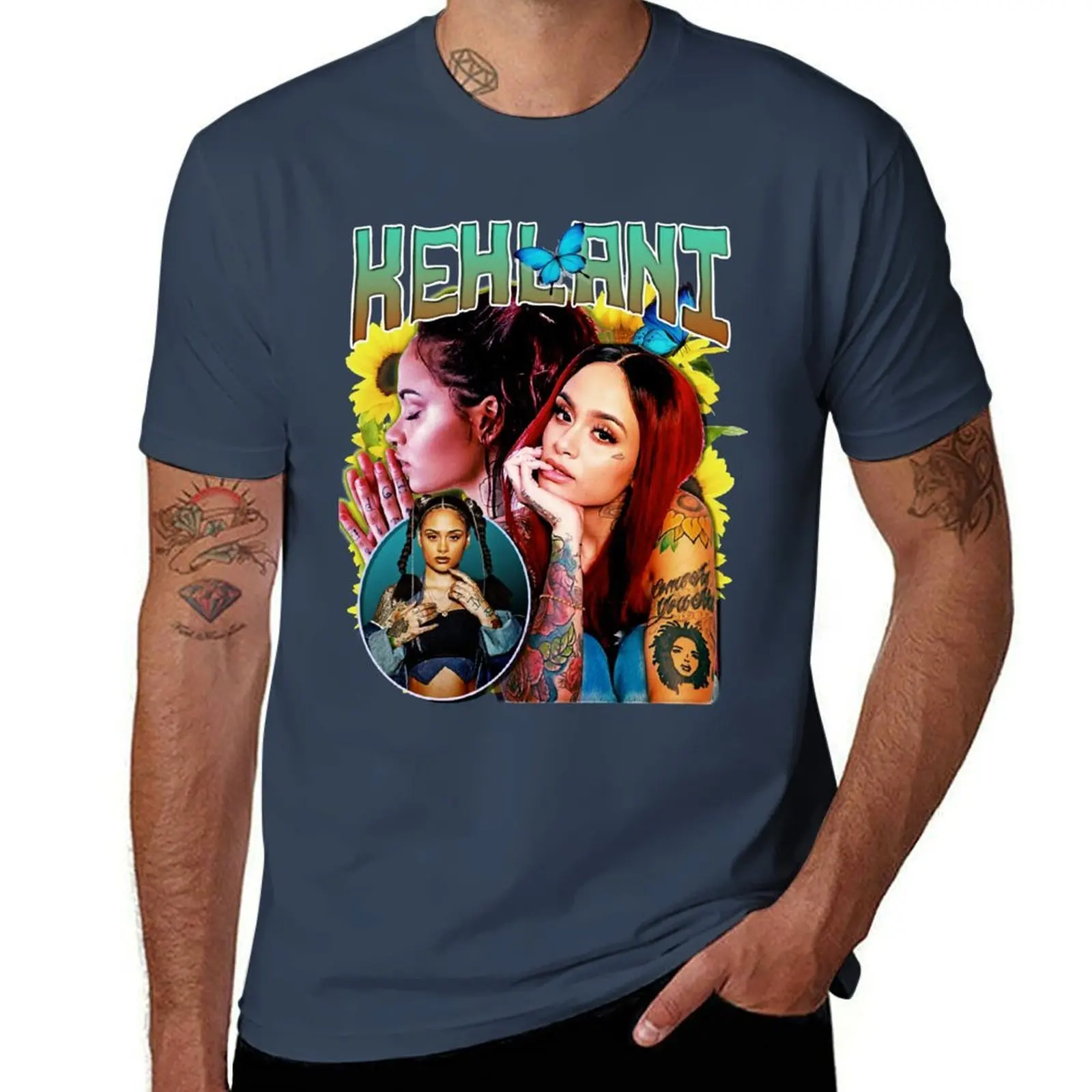 

Vintage Kehlani Bootleg Merch Rap Gay Music T-Shirt Work Wear Breathable Tee