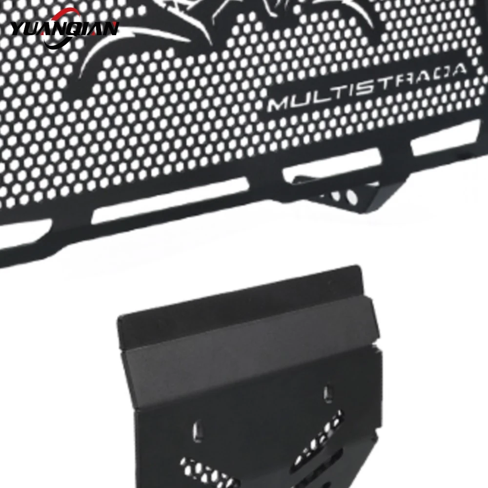 

For Ducati MultiStrada V2 950V2 2022-2024 Motorcycle Radiator Guard Tank Grille Shield Engine Cooler Bezel Protector Mesh Cover