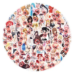 10/30/50/100pcs Hentai Sexy Anime Stickers Waifu Girl Graffiti Sticker for Adults Skateboard Laptop Motorcycle Decal Packs