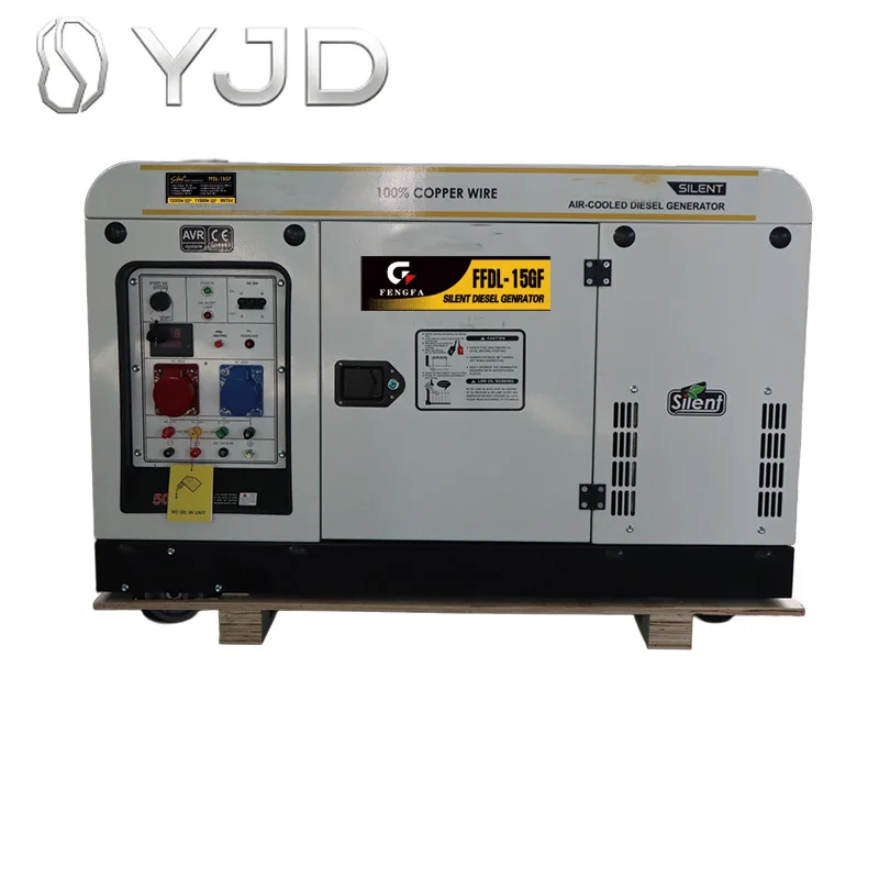 10kw 12kw 15kw Water-Cooled Diesel Generator OEM Customizable