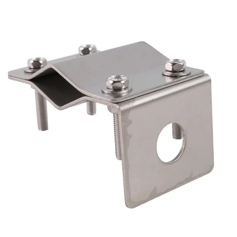 M12K-Walkie-Talkie Vehicle Antenna Base,Tube Clamp, Edge Clip, Stainless Steel Luggage Rack Mounting System