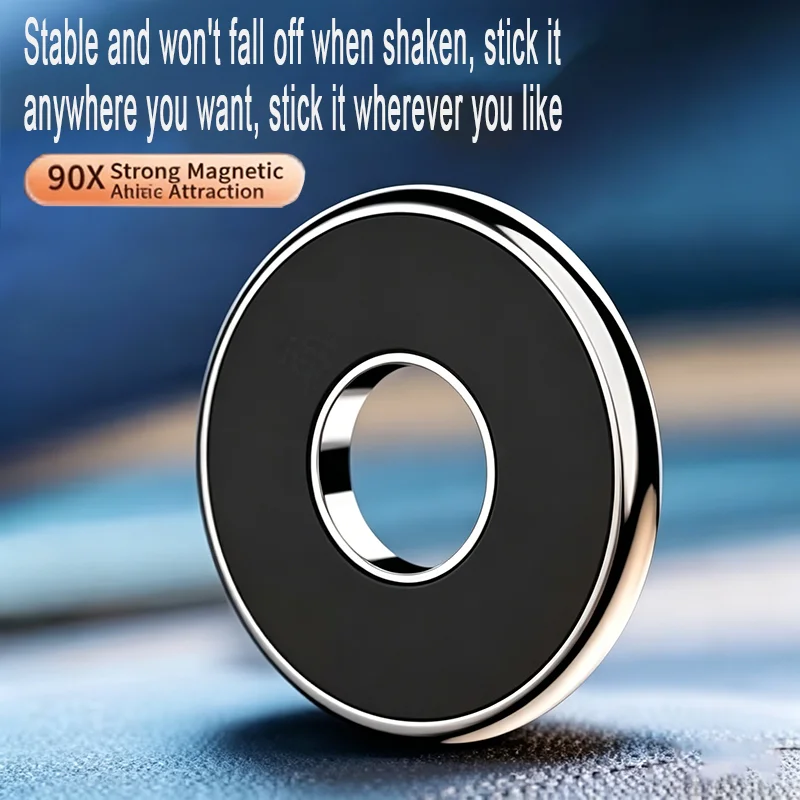 Universelle 90X starke magnetische Handyhalterung mit Klebebasis für iPhone, Android, Auto, Zuhause, Büro, Handy-Zubehör, täglicher Gebrauch