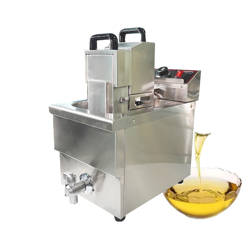 Fried Chicken French Fries Vegetable Oil Filtering Fast Food Frying Oil Filter Edible Oil Filter Machine