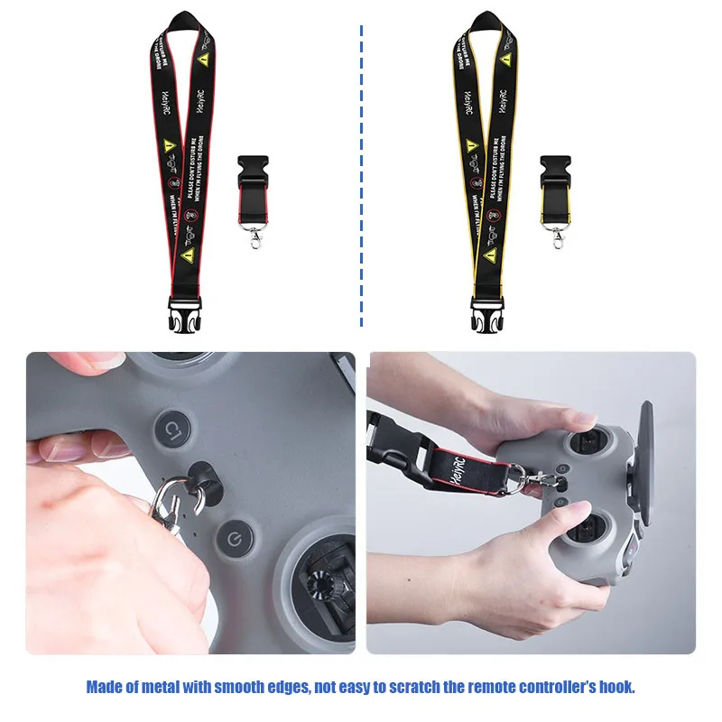 VOLODYMYR Remote Control Neck Lanyard for DJI FPV Remote Control 2 Phantom 3 /4 Series Neck Strap Hanging Straps Belt Drone