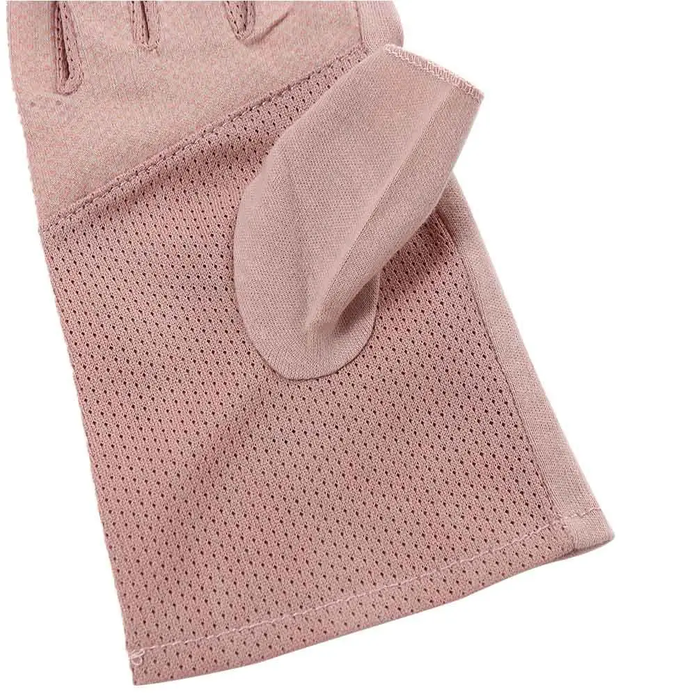 

Sun-proof Fashion Women Mesh Summer Lady Five Fingers Mitts Sunscreen Mittens Thin Gloves Drive Mitten