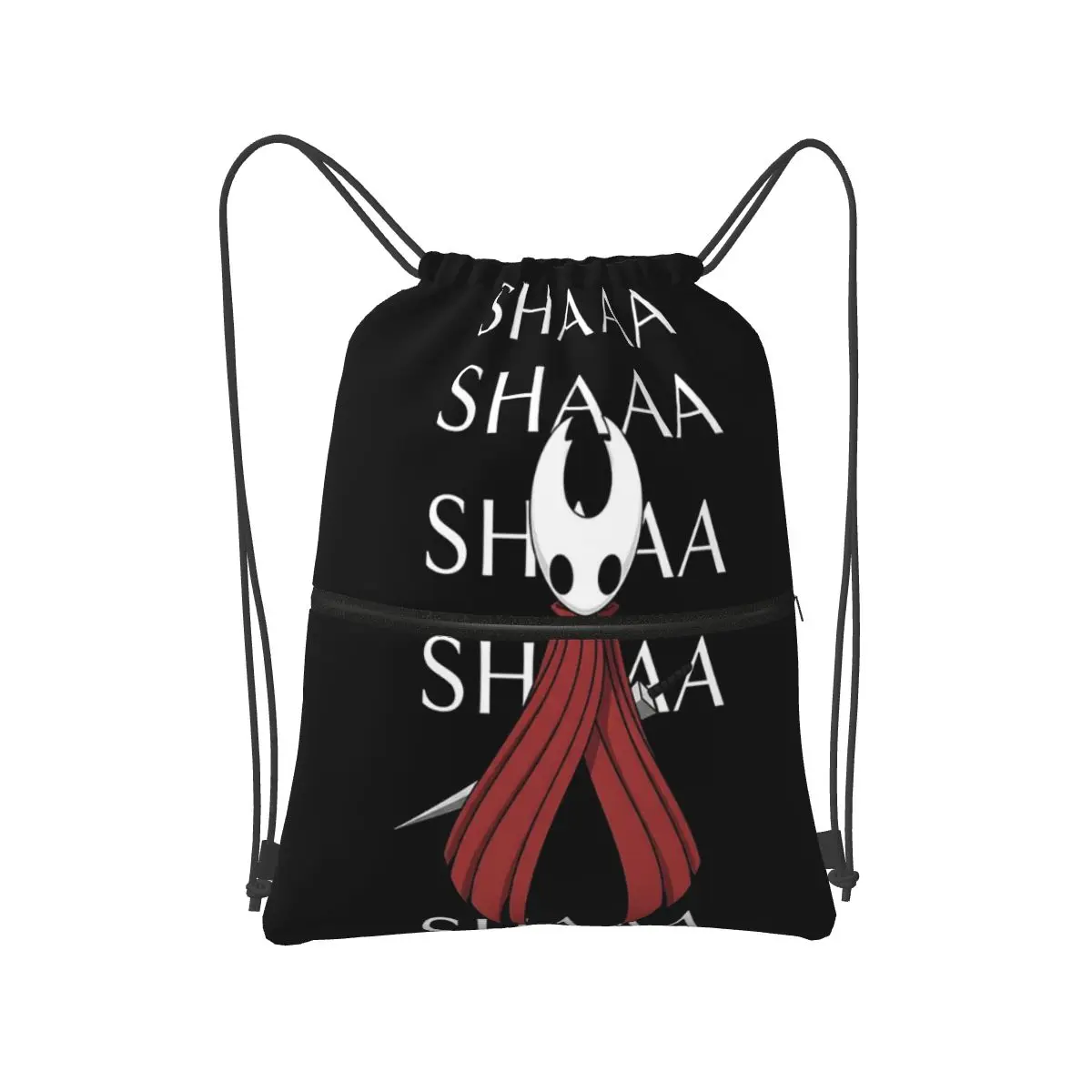 Hollow Knight Silksong Shaa Hornet Battle Cry Backpacks Multi-function Drawstring Bundle Pocket Sports Bag Book Bags Students