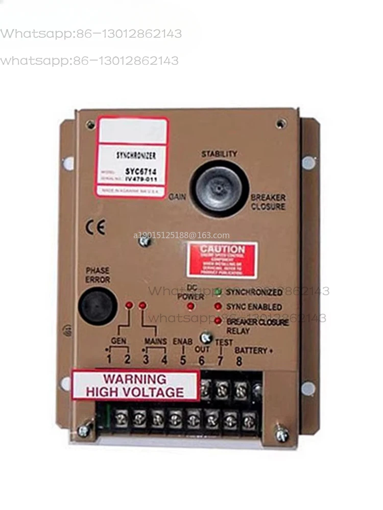 2025   SYC6714 Parallel Synchronous Control Speed Control Board Module  Generator Set Electric Control Board