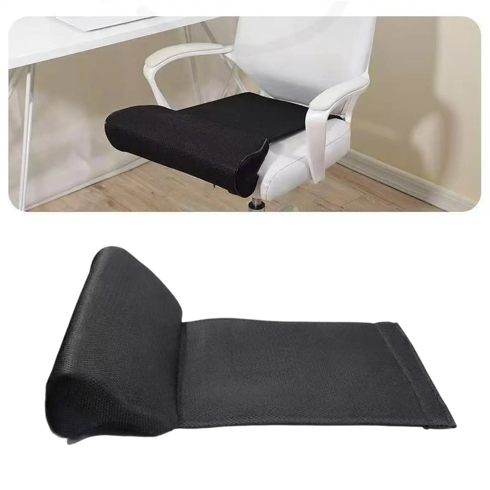 Multifunctional Leg Rest Extended Pad Breathable Polyester Chair Support Cushion for Office Chair Comfort