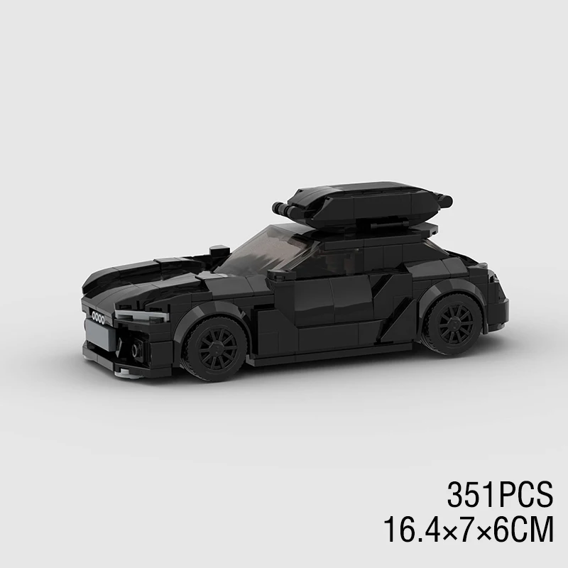 MOC Super Race Car City F1 Speed Champions Great  Racing Bricks Police Vehicle SUV Pickup Truck Model Building Blocks Sport Toy