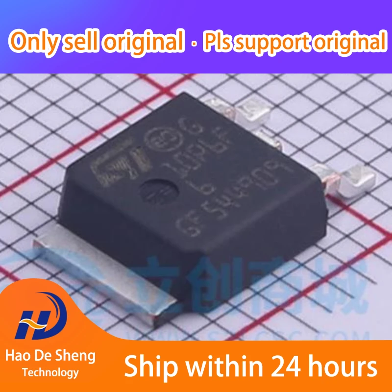 

10 шт./партия STD10P6F6 TO-252 logo10P6F6 новая Оригинальная фотография