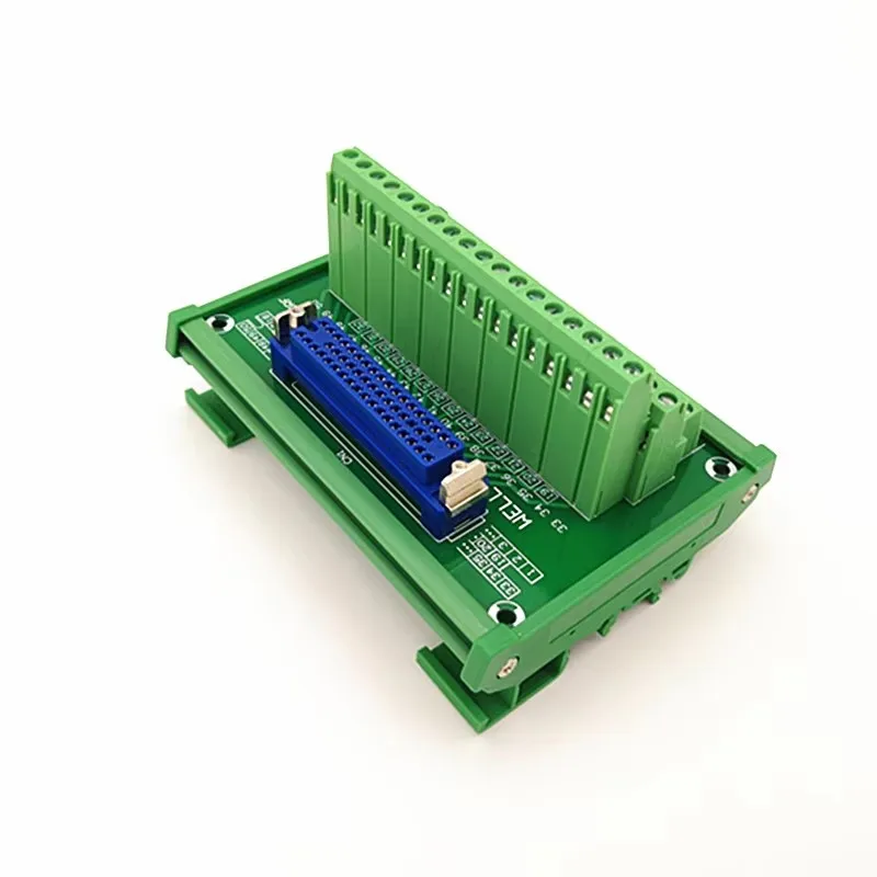 

MR-50F MR-50RFD2+ DIN Rail Mount Interface Module Male Header Breakout Board,I/O Terminal Block, Connector.
