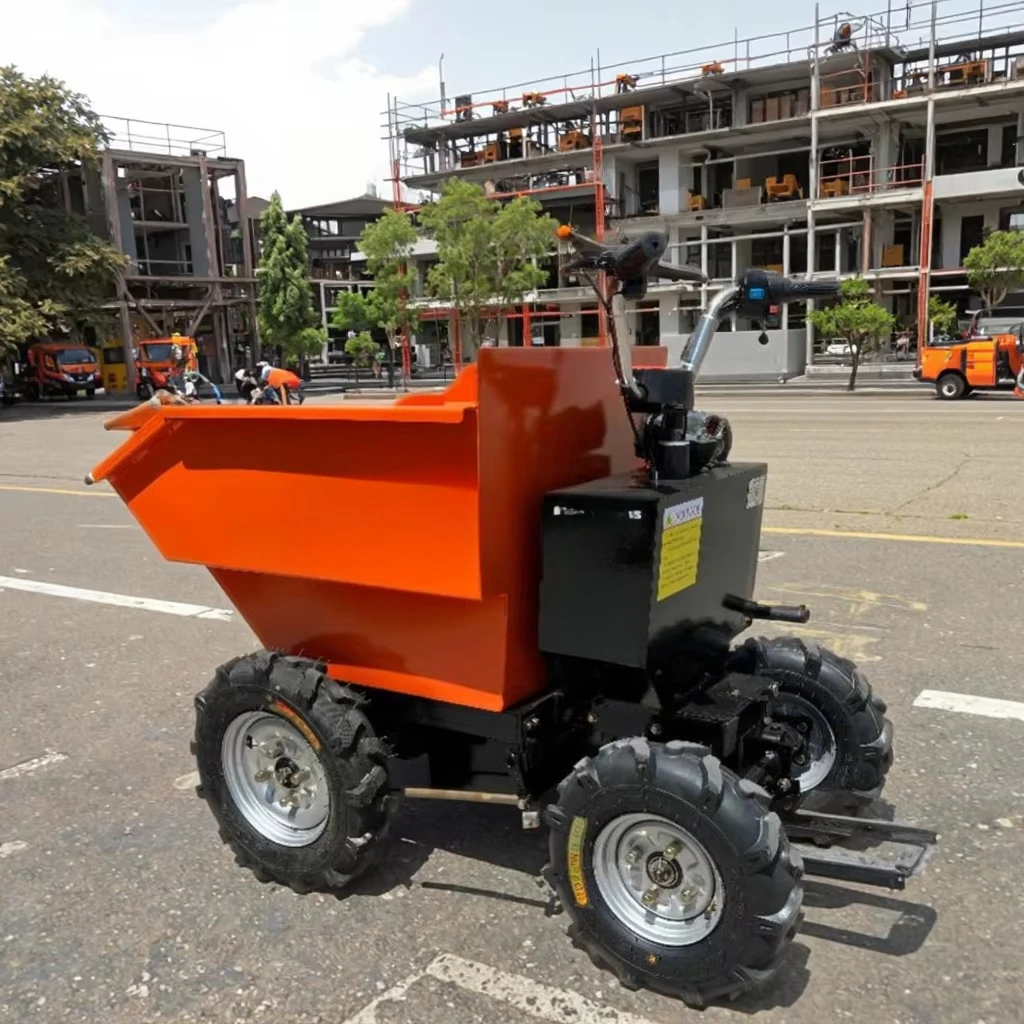 Многопогрузчик, колесный транспортер, мини-самосвал, самозагрузочный двигатель, низкое потребление топлива для дома