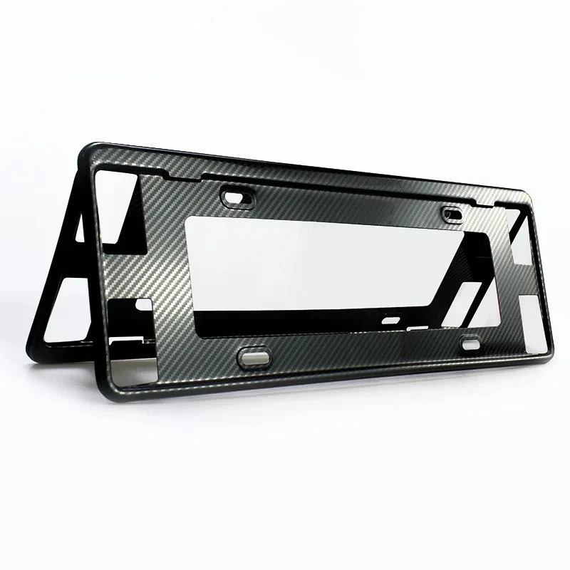 

SaiYue Rufeng Carbon Fiber Stainless Steel Material Of Car License Plate Holder Protects Car From Damaging The Paint Рамка ном