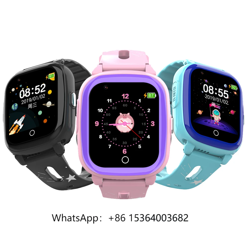 

TJXLCT10 4G Touch Screen Android Smart Watch Video Call Kids Gps Watch tracker Baby Watch 2024