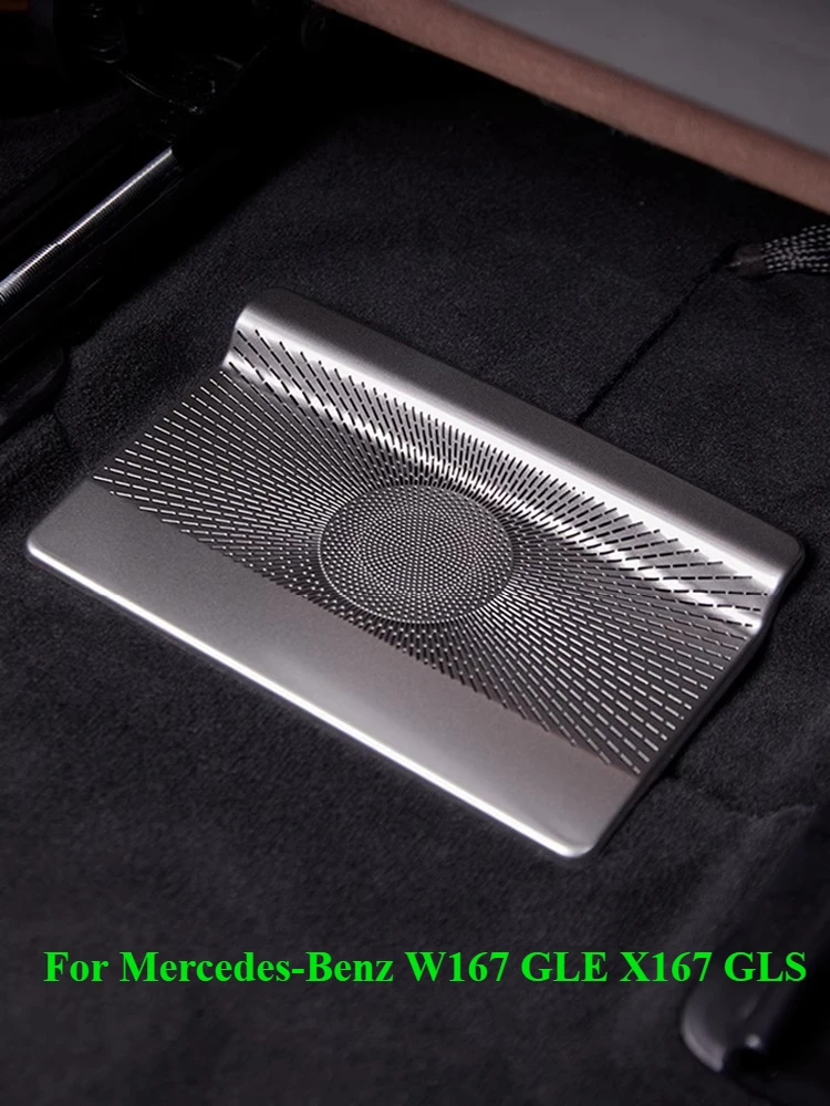 Para mercedes-benz X167 GLS W167 GLE V167 asiento decorativo Interior cubierta de protección de salida de aire cubierta antipolvo del asiento trasero 2020 +