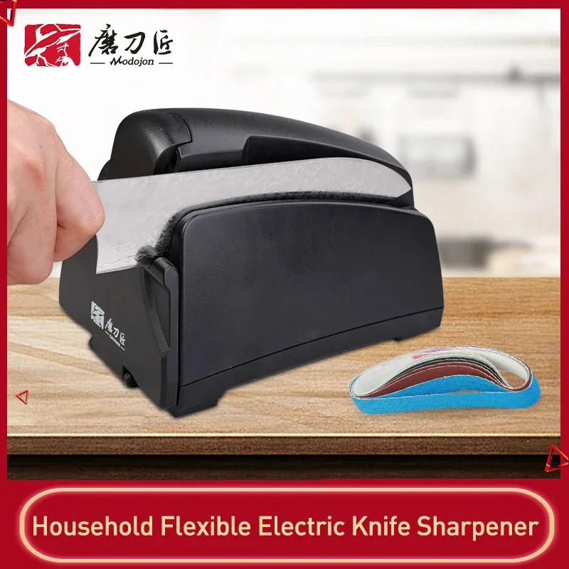 TAIDEA  TG2002 Belt Grinding Electric Diamond Steel Sharpener Slot for  Kitchen Ceramic Knife