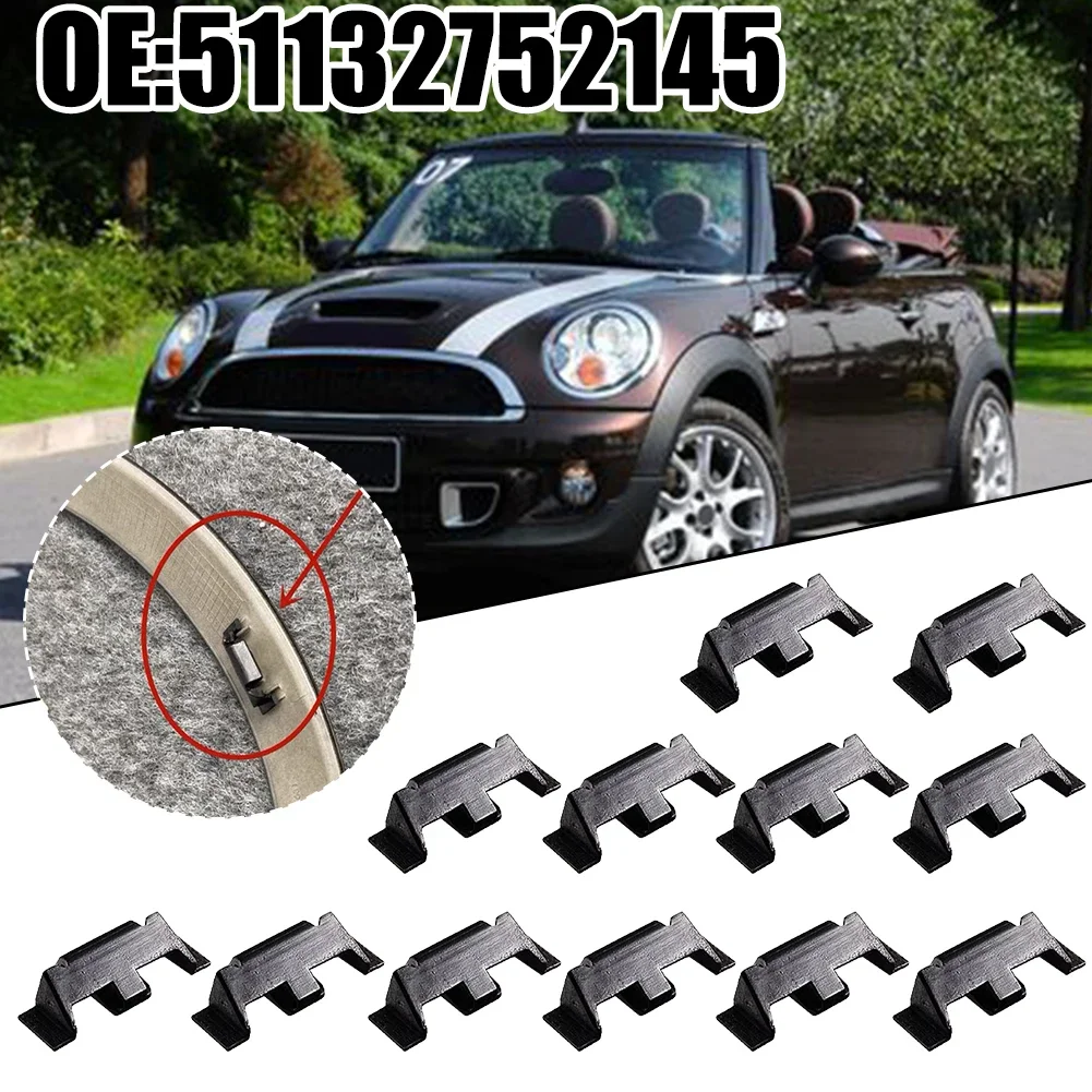 

12Pcs Headlight Bezel Holding Mounting Clip Fit For Mini Co-oper R55 R57 R56 R58 R59 R60 R61 F55 2007-2018 2752145 51132752145