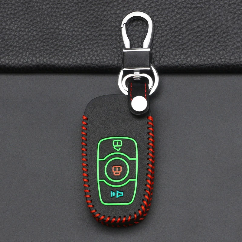 Luminous Leather Car Key Case Cover Bag Shell Protection for Great Wall Haval M6 F5 H6 COUPE Sport H2 H4 Accessories Auto