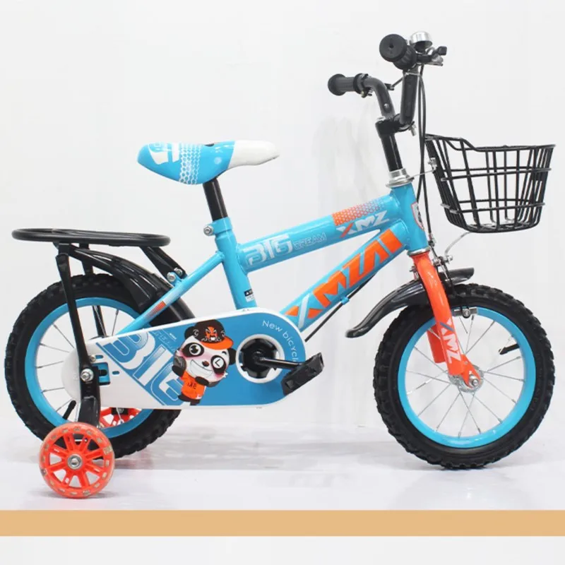 SKIG-Pedal Bike with Basket, Lovely Bicycle, New Year Gift, 12 Inch, 14 Inch, 16 Inch, Stock