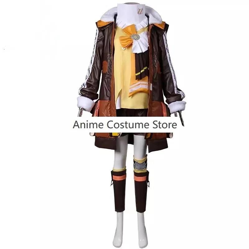 Hook Cosplay Costume Wig Honkai: Star Rail Woman Character Hook Lolita Game Uniform Halloween Christmas Party Outfits Hair