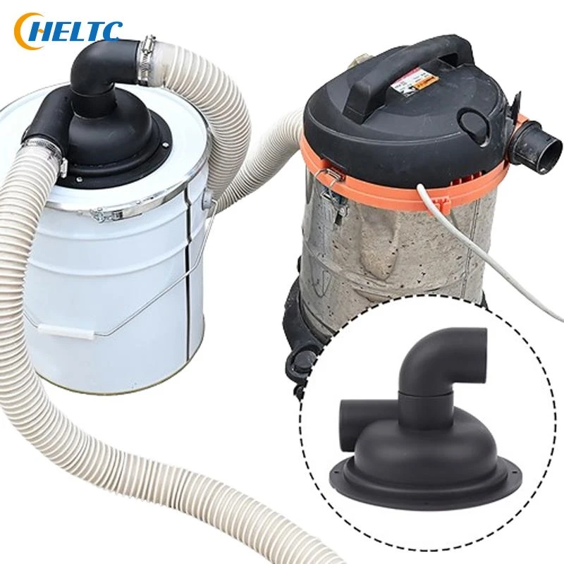 1Set Black Cyclone For Vacuum Cleaner Powder Dust Collector Vacuum Cleaner For Woodworking Cyclone Separator Cover