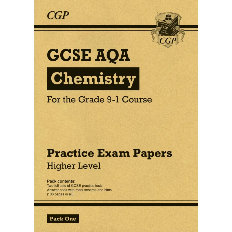 GCSE Chemistry AQA Practice Papers Higher Pack 1 CGP Books Coordination Group Publications 9781782948261 Book