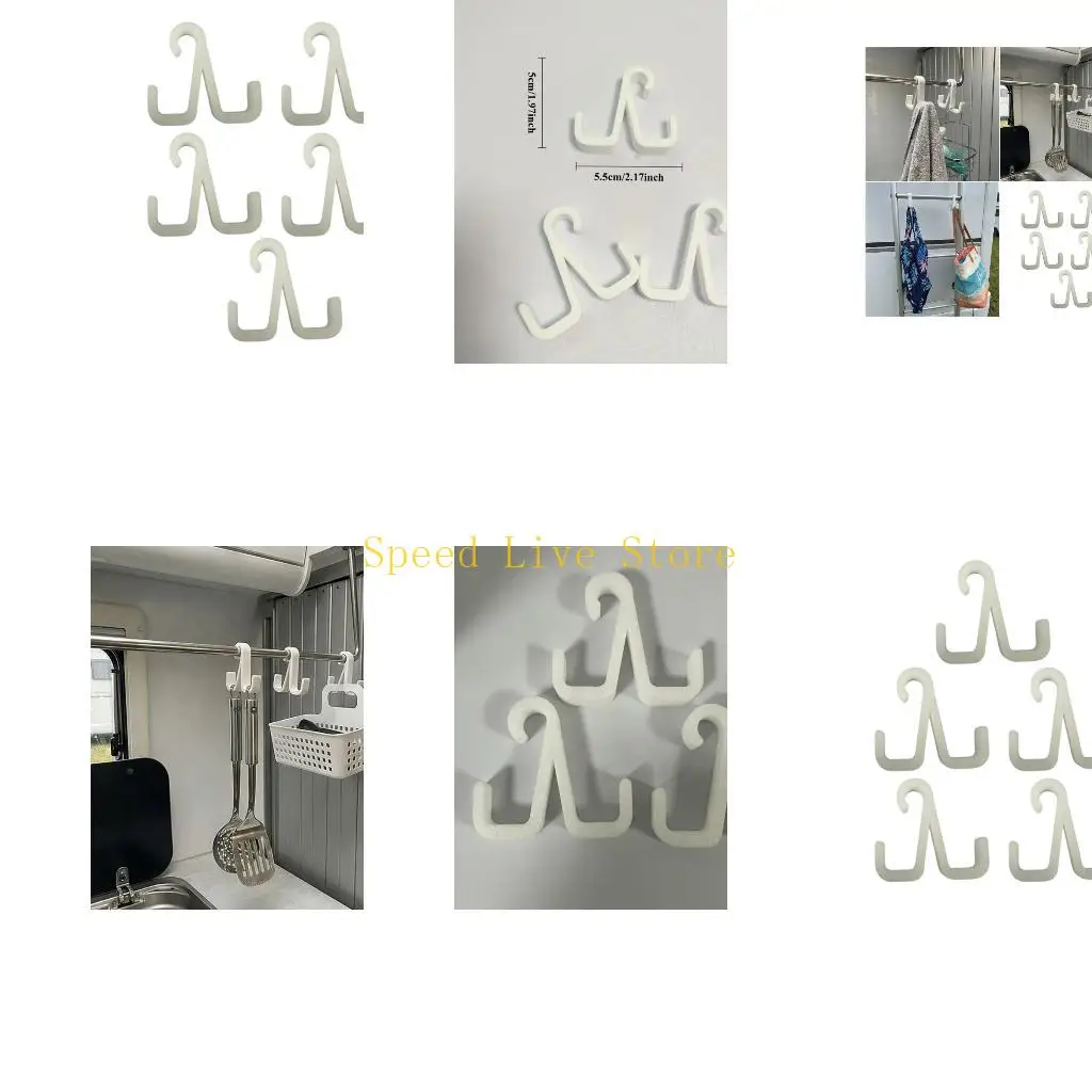 547C Camping Essential Motorhome Hooks Support For Outdoor Storage Solution