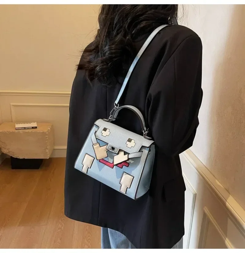 

Hottest 2025! Retro Elegant Leather Crossbody & Clutch Bag - Vintage Style, Gold-Letter Logo, Perfect for Casual Commuting