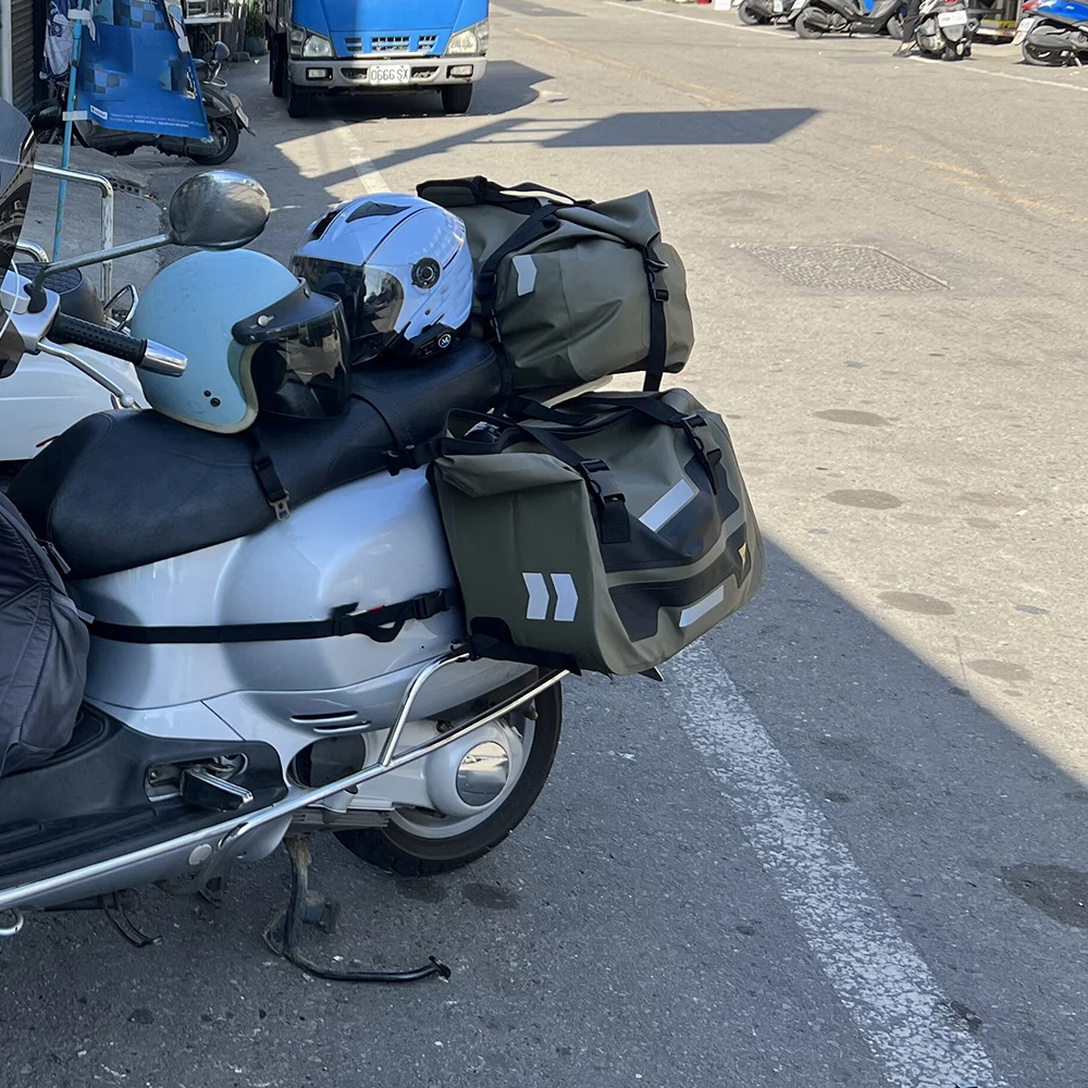 For Piaggio Zip MP3 Vespa GTS GTV GT Sprint Primavera LX PX ET4 Motorcycle Saddle Bag Pannier Luggage Storage Bag Waterproof Bag
