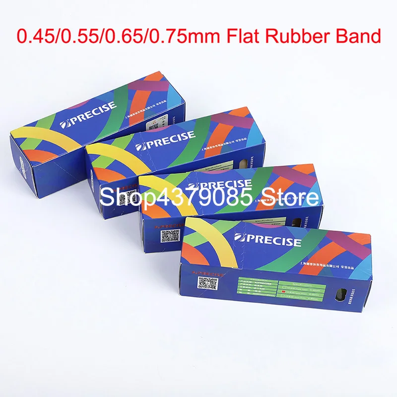 2m Slingshot Rubber Band 0.45-0.75 mm Anti-freezing Catapult Slingshot Flat Band for Outdoor Hunting Shooting