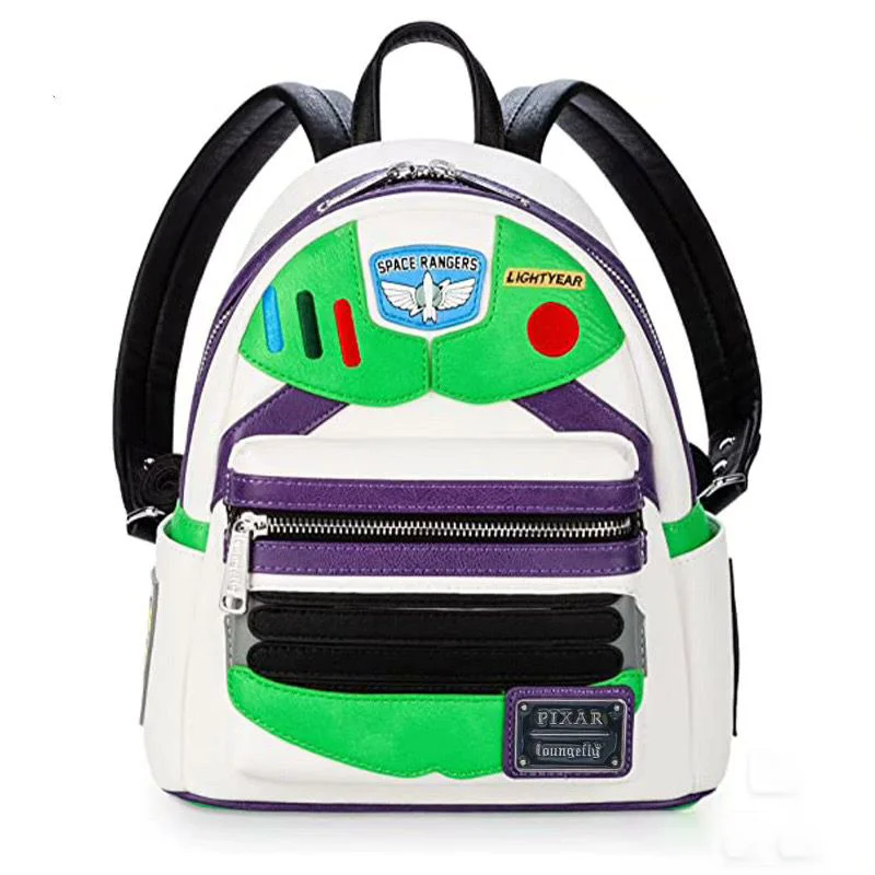 New Loungefly Toy Story Space Ranger Disney Woody Buzz Lightyear School Bag Children Backpack Men's And Women's Leisure Bag Gift