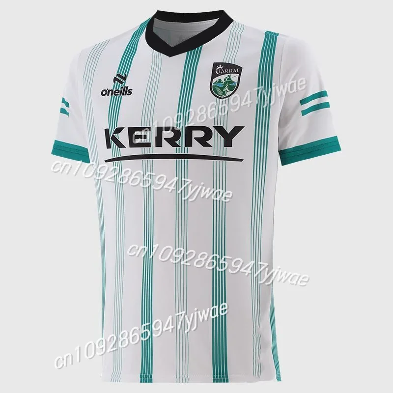 

Быстросохнущая дышащая спортивная одежда с v-образным вырезом размера плюс, уличная футболка, топ 2025 года, новинка Kerry GAA 2, мужская и женская тренировочная майка