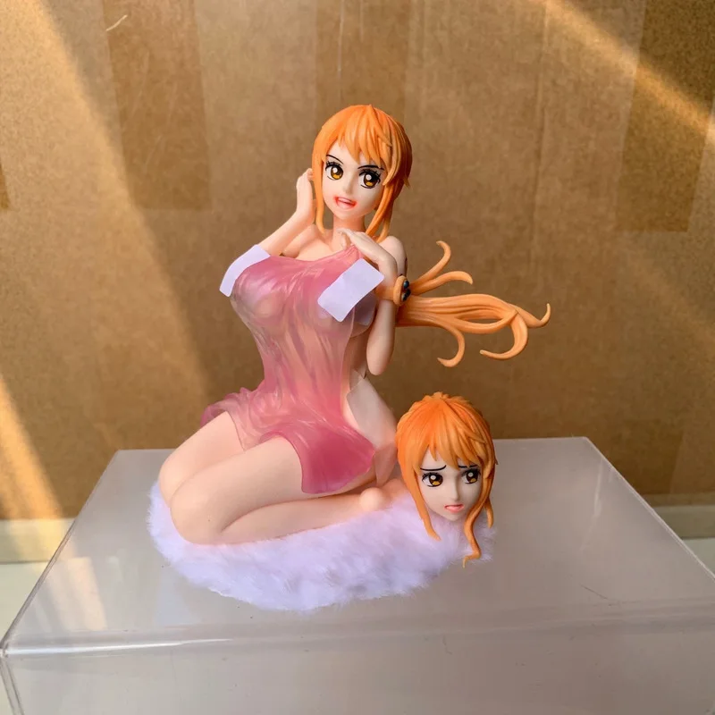 

Фигурка Нами в юката из серии One Piece Bb Girl с двумя сменными головами, в упаковке, коллекционная статуэтка для фанатов аниме