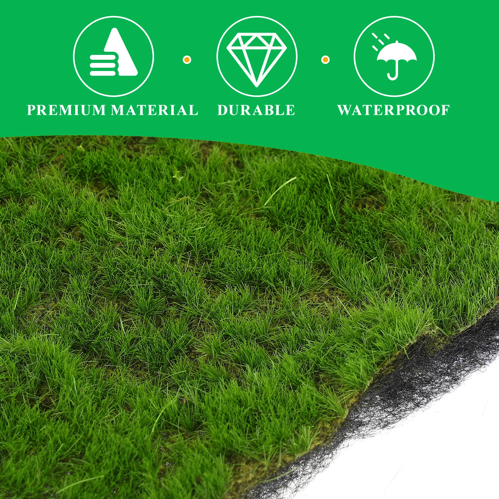 العشب الاصطناعي في الهواء الطلق للحرف اليدوية حصيرة الطحلب وهمية المناظر الطبيعية الخضراء DIY بها بنفسك ديكور العشب الطحلب الجنية حديقة المناظر الطبيعية حصيرة