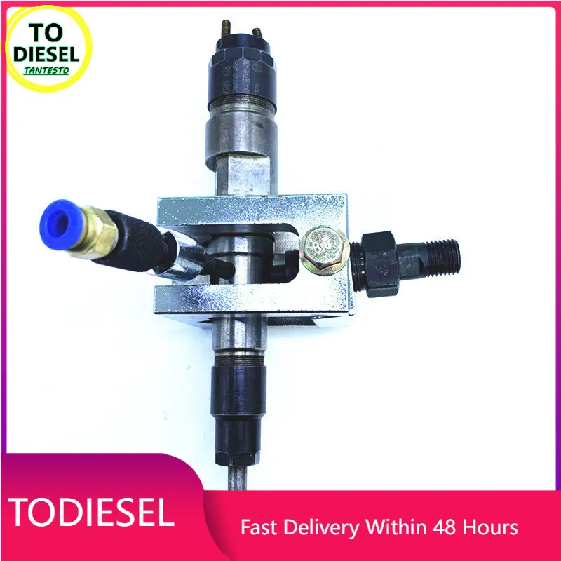 

Diesel Common Rail Injector Universal Oil Return Clam Fixture Repair Tool for All BOSCH