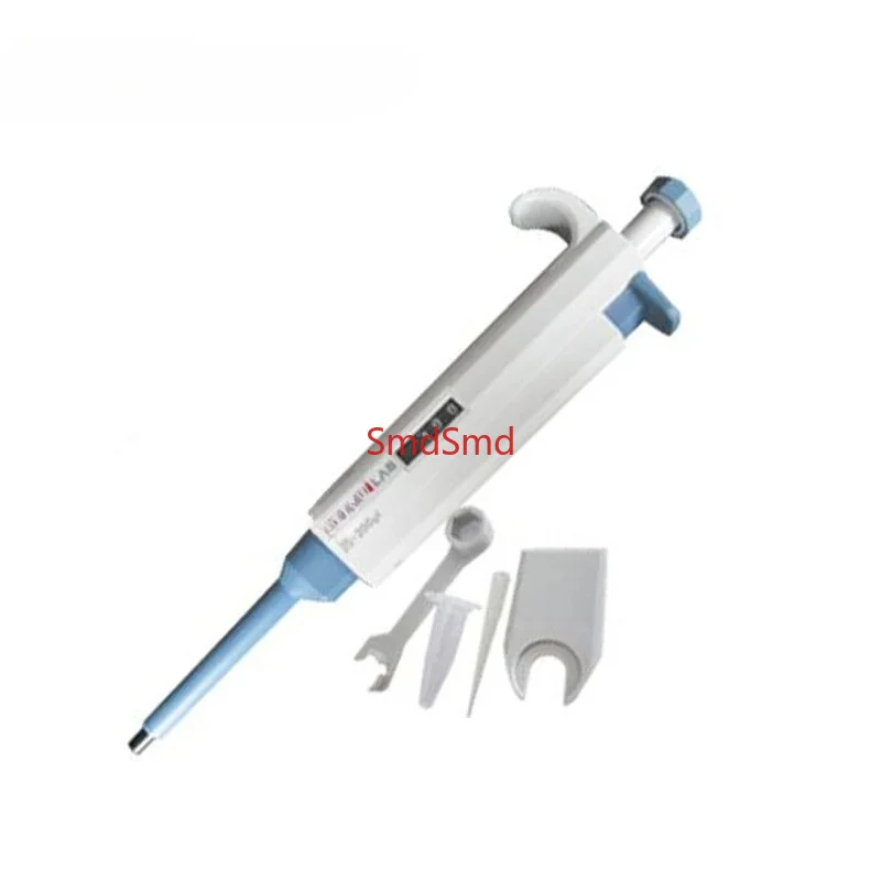 Single-channel Adjustable Volume Mechanical Pipette-TopPette Dragon lab Pipettor Pipet 20-200ul/100-1000ul with tips