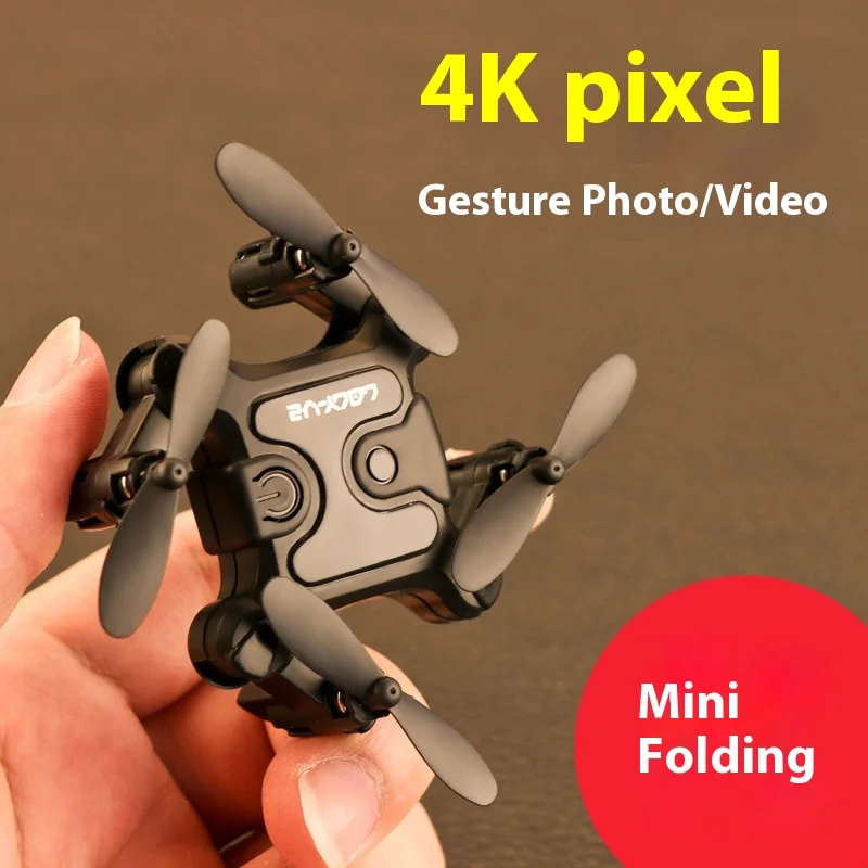 Mini Drone 4k Professionale Telecamera HD Modalità High Hold Rc Elicottero Kid Elicottero Rc Rtf Quadottero Pieghevole Quadrocopter Wifi