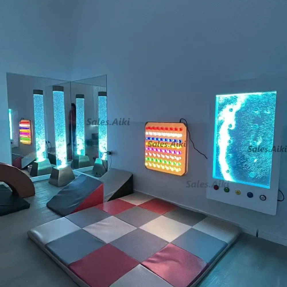 Claming Sensory Room Equipment Led Color Changing Visual Stimulation Therapy Autism Toys